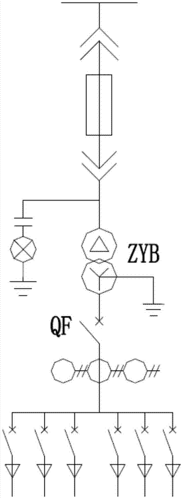 一种站用变柜熔断器手车控制回路的制作方法