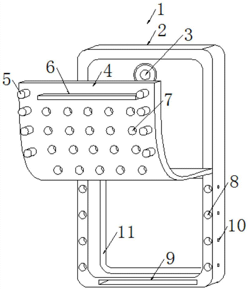 一种会计用具有减震缓冲结构硅胶手机套的制作方法