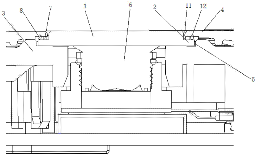 镜片安装结构及移动终端的制作方法