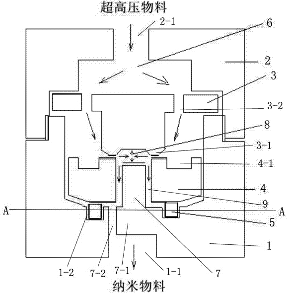 一体化的对射流型反应器的制作方法