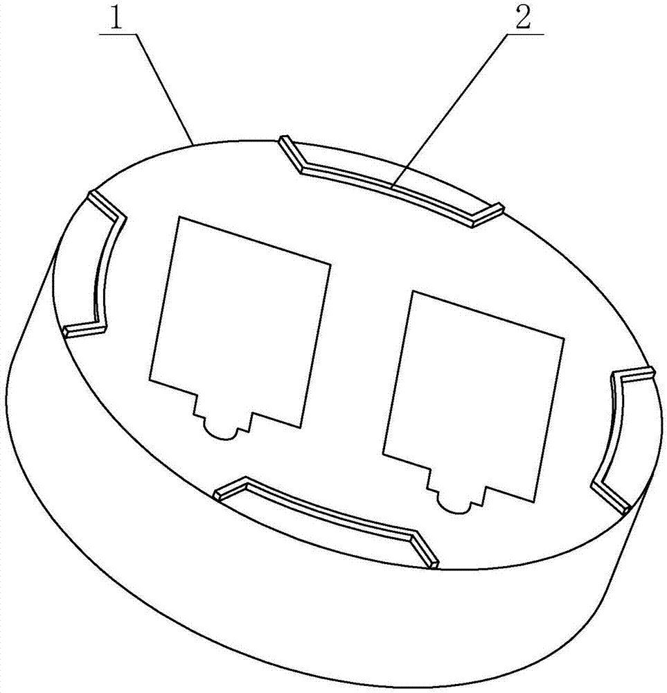 手机计步器防滑底座的制作方法