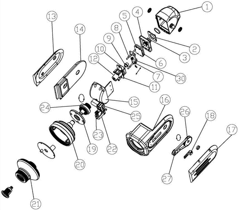 高清可调焦全景摄像头的制作方法