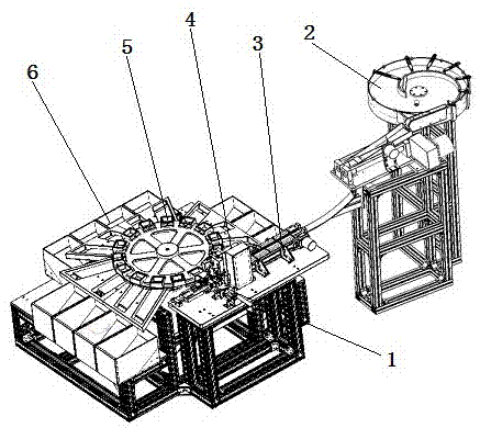 圆盘式锥形滚子直径分组机的检测装置的制作方法