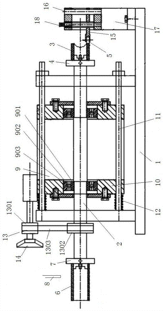 简易旋转圆管马鞍口切割机及其工作方法与流程