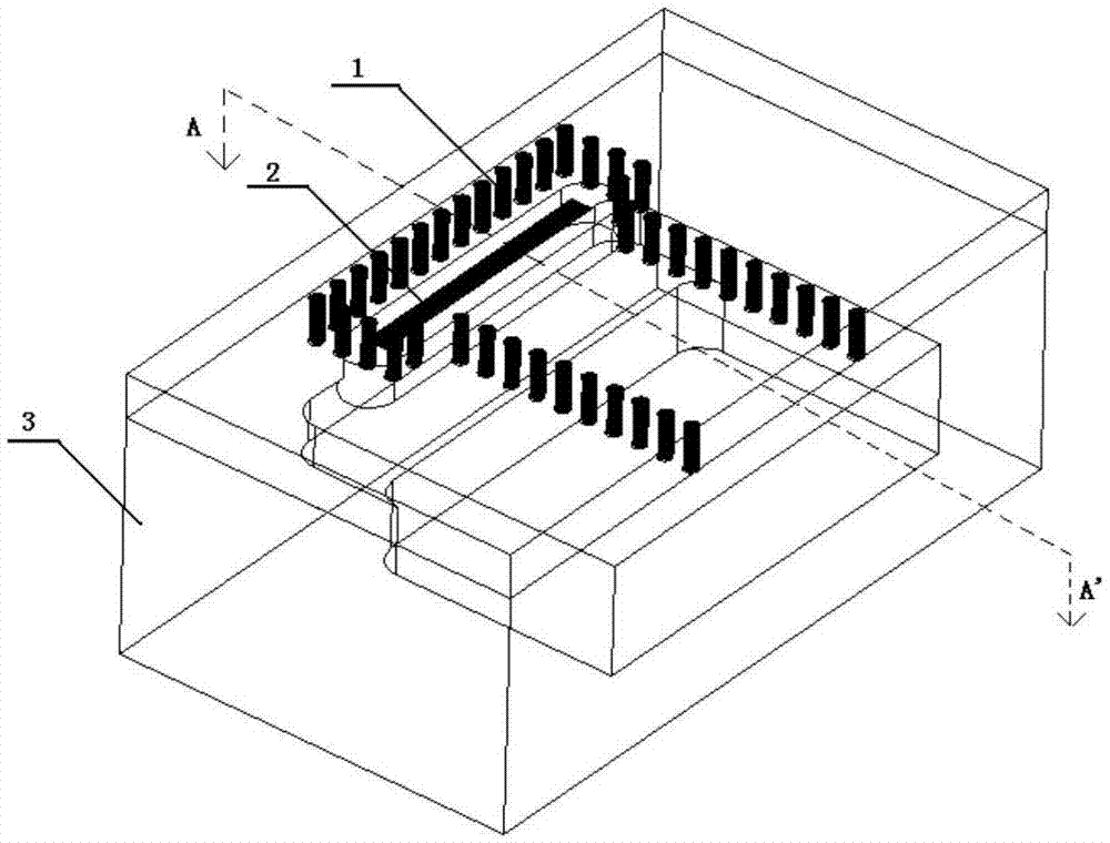 一种紧凑型基片集成波导到矩形波导过渡结构的制作方法