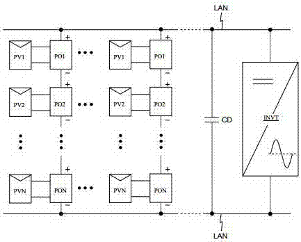 可产生载波信号的用于光伏组件功率优化的电压转换电路的制作方法