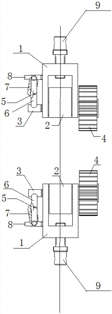 一种双偏心轮测试附具的制作方法