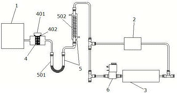 一种碳硫分析仪优化管路的制作方法