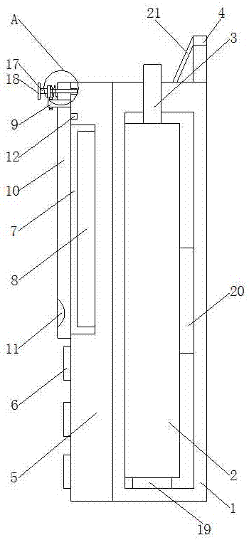 一种有效防止屏幕损坏的气体检测仪的制作方法