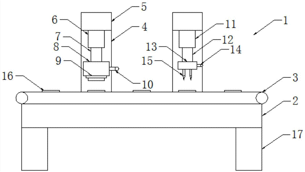 用于PCB板的输入输出性检测机构的制作方法