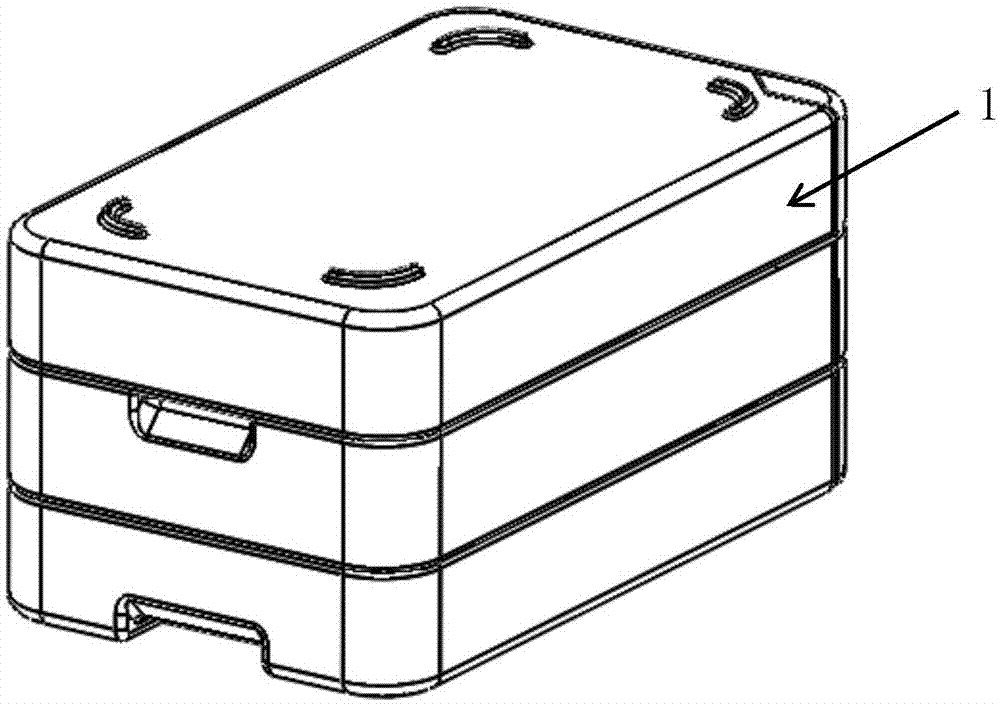 带缓冲垫的保温盒的制作方法