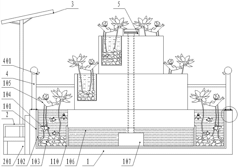 一种园林景观水池的制作方法