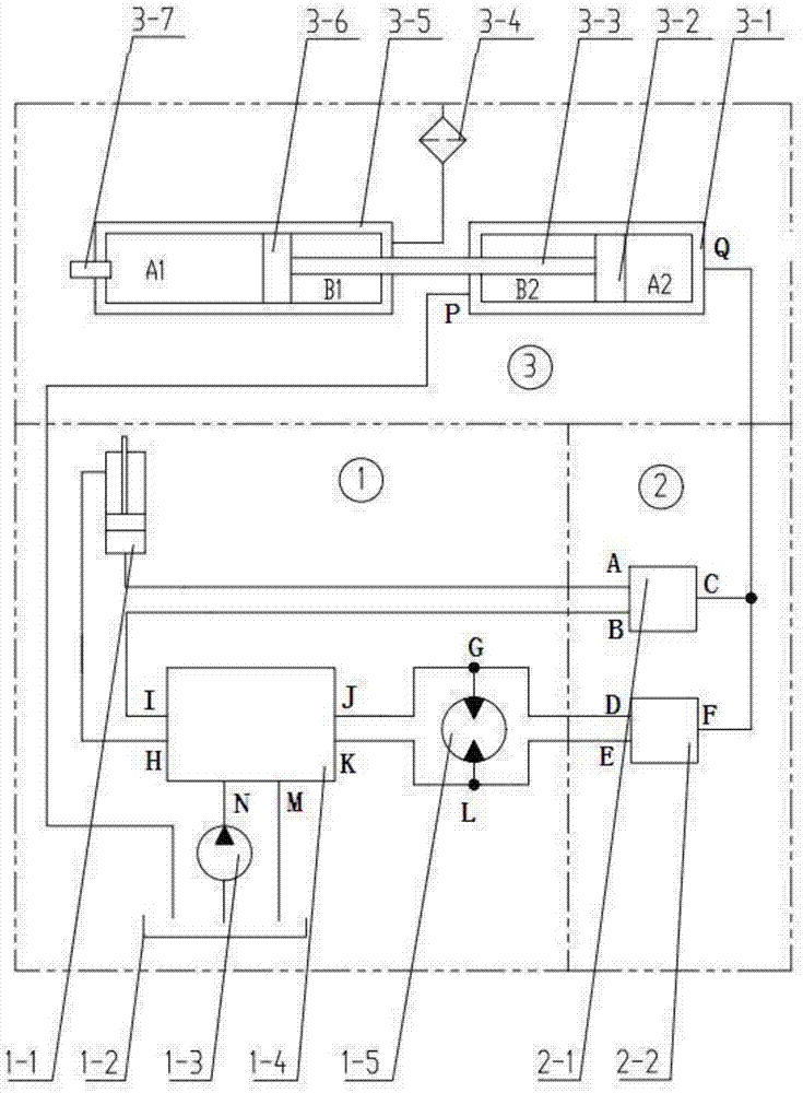 一种混合动力挖掘机能量储存装置的制作方法