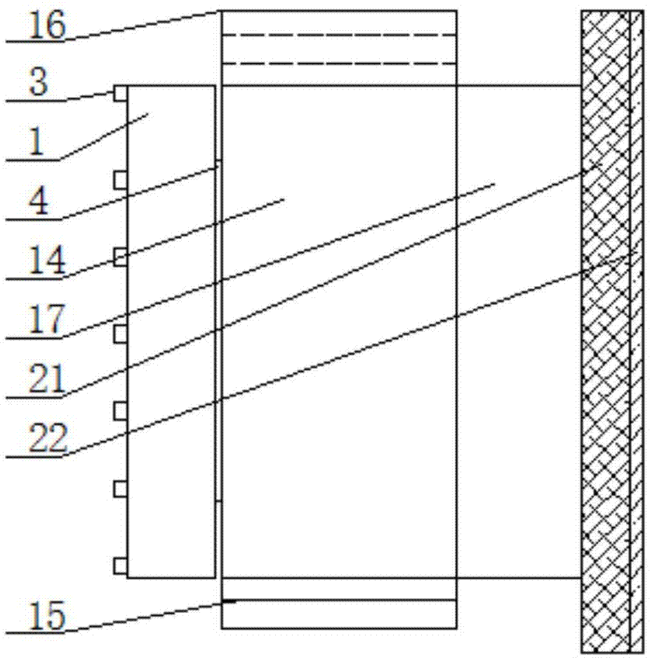 一种铝硅填充层的墙壁瓷砖的制作方法