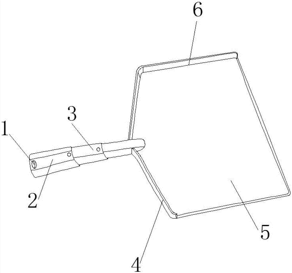 一种建筑用泥工托灰板的制作方法