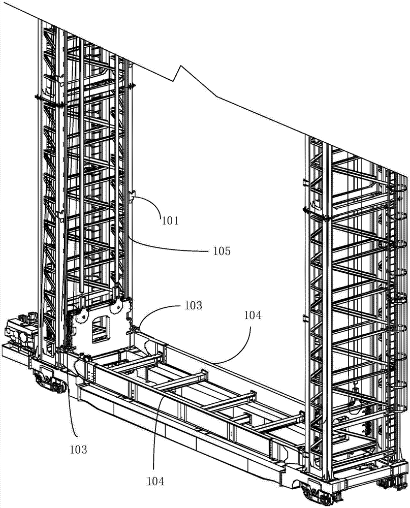 立体车库的升降机的悬停组件和升降机的制作方法