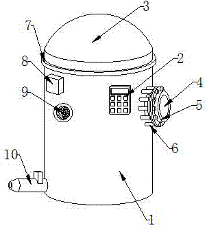 一种密封性强的立式压力容器的制作方法