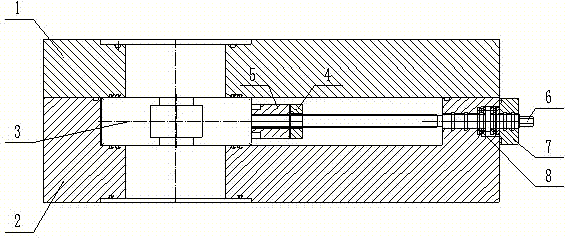 管道不停输带压开孔封堵专用夹板阀的制作方法