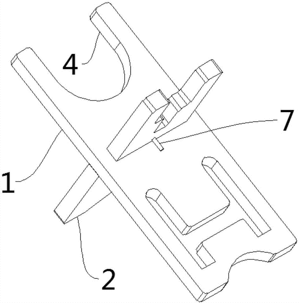 一种静电枪放置支撑架及支撑架套装的制作方法