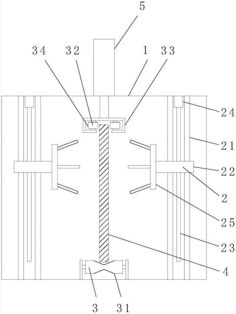 一种双面喷涂的平面玻璃粉末喷涂装置的制作方法