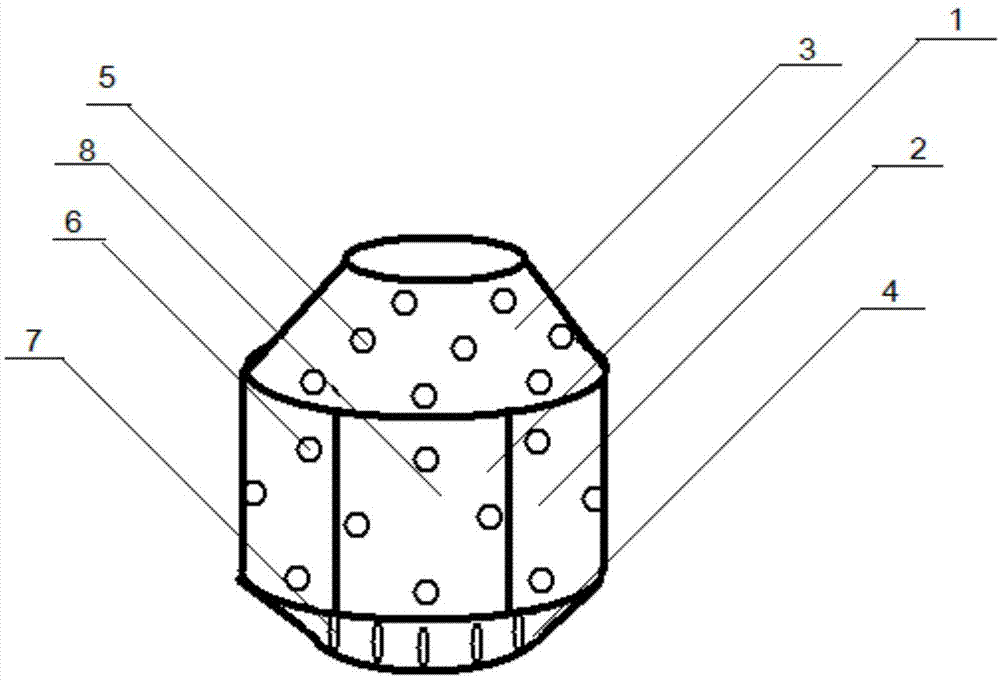 带进氧孔的整体炉芯的制作方法