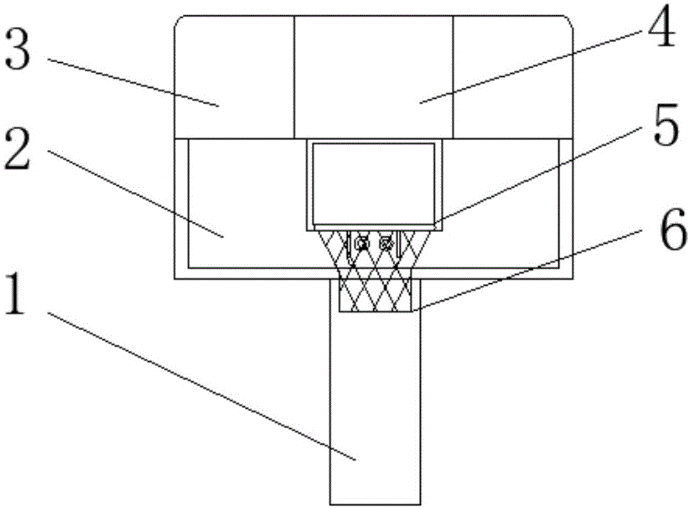 篮球三分远投限弧练习器的制作方法