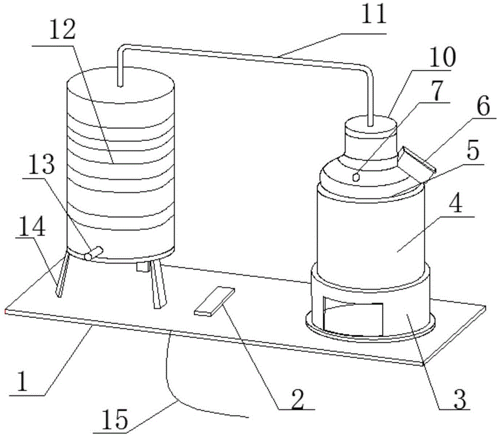 一种中药材蒸馏制剂装置的制作方法