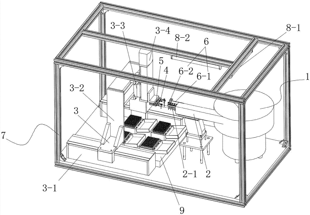 一种移液器吸头的自动装盒设备的制作方法
