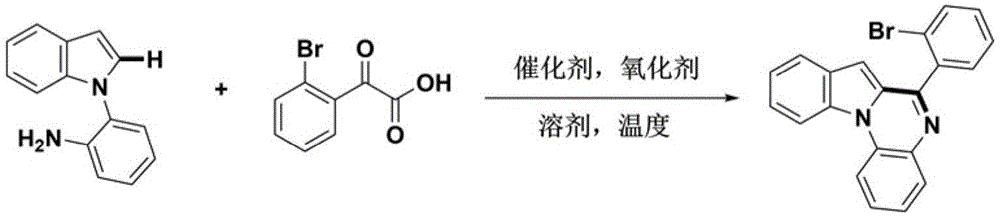 一级胺导向构建6-(2-溴苯基)吲哚并[1,2-a]喹喔啉的方法与流程
