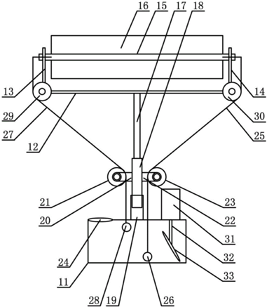 一种建筑内墙贴墙纸用上胶装置的制作方法