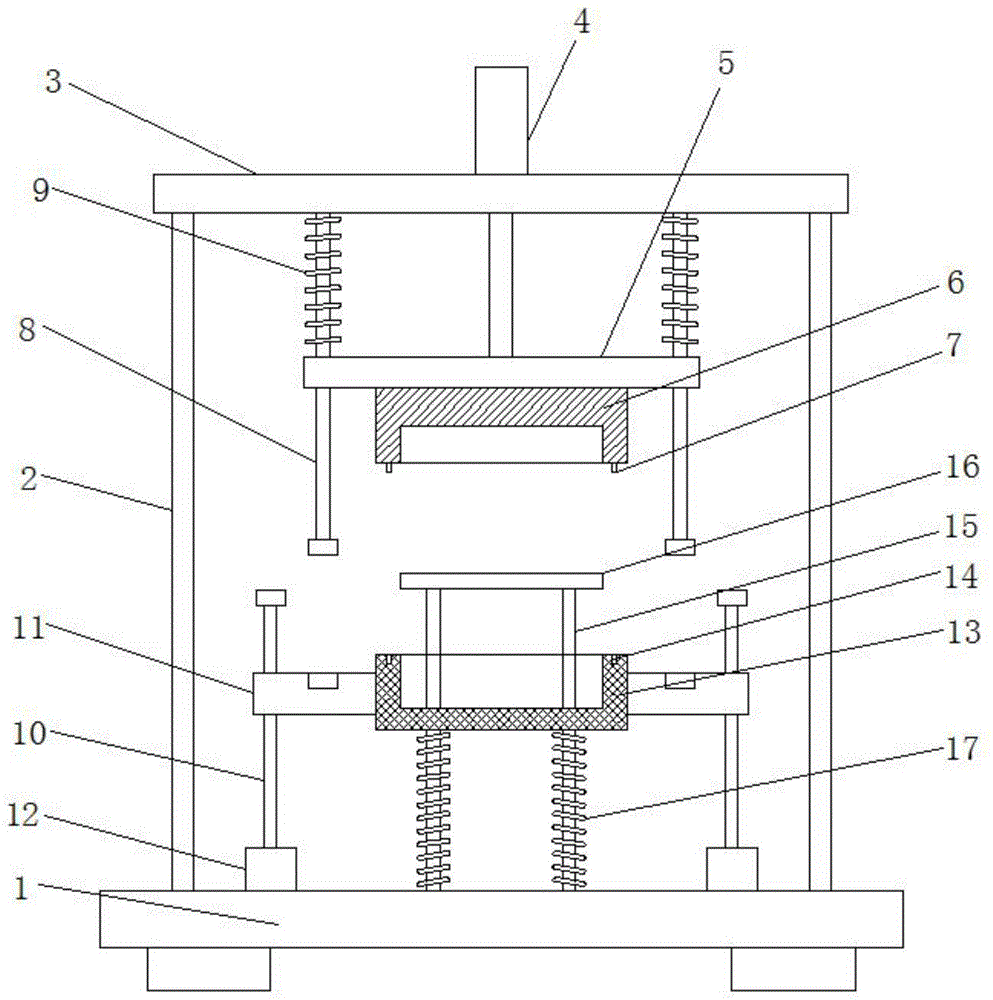 模具自动脱料装置的制作方法