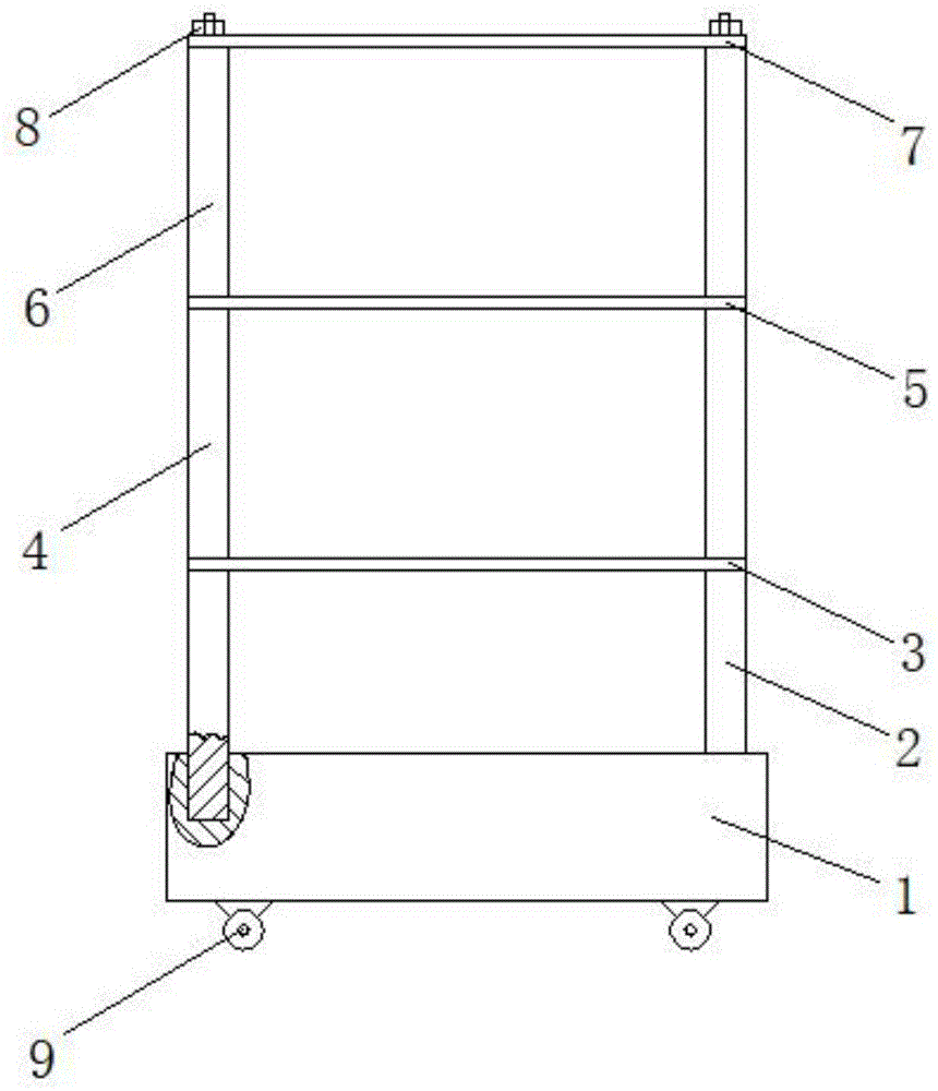 一种易拆卸插装式展示柜的制作方法