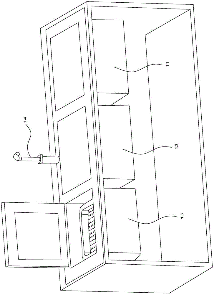 水槽洗碗蒸箱一体机的制作方法