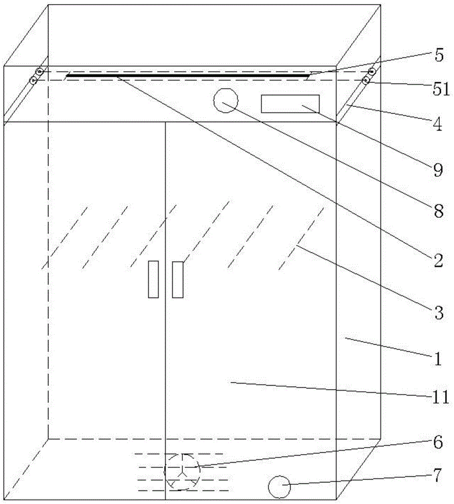 一种毛巾消毒柜的制作方法