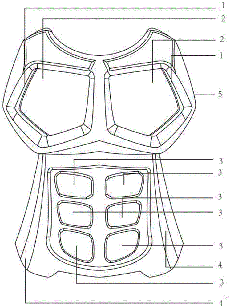 一种将震动体验感可视化的游戏服装的制作方法