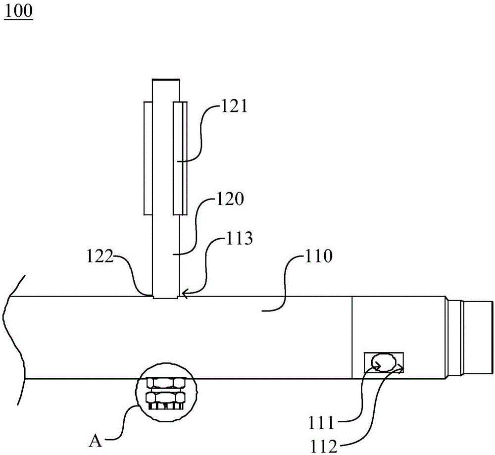 有效防止降解设备旋转轴松动的装置的制作方法