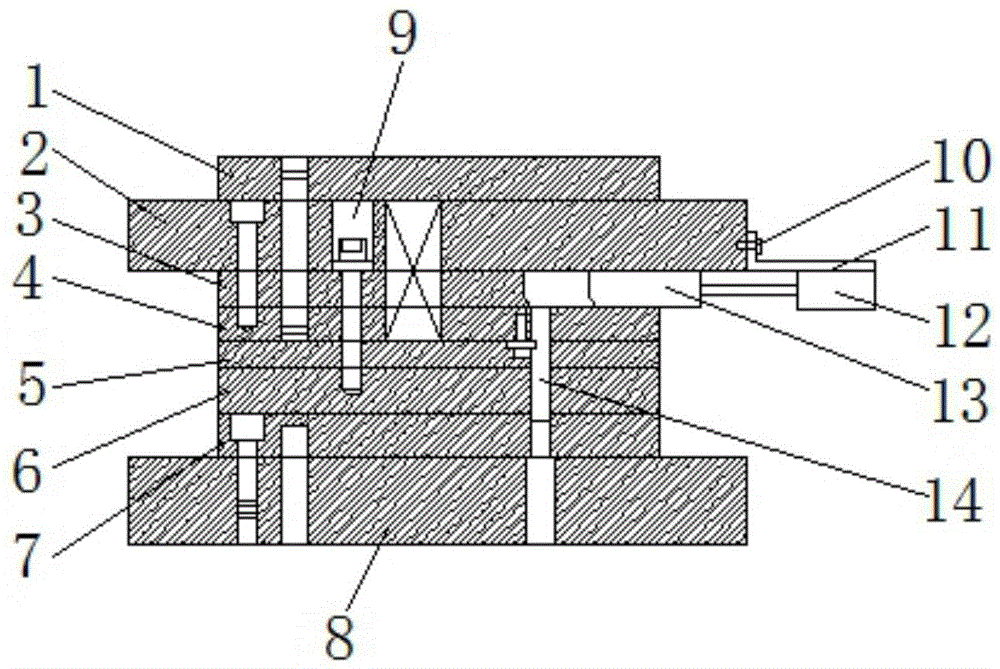 一种多次冲孔的模具的制作方法