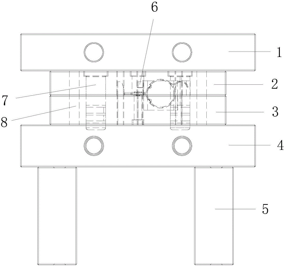 一种汽车零部件用铆接模具的制作方法