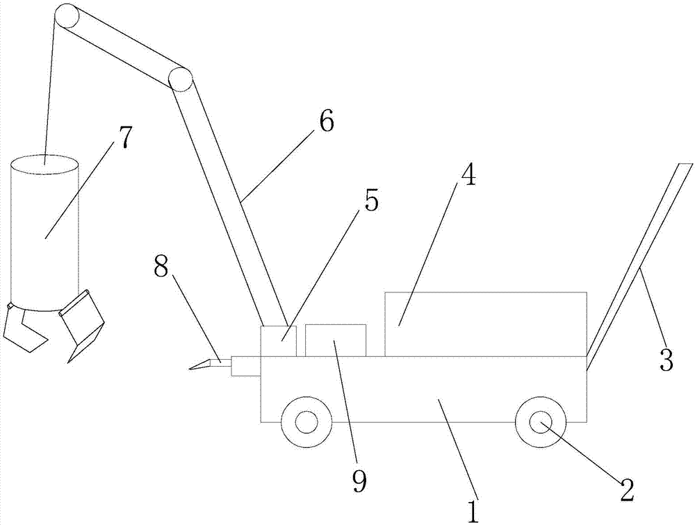 一种田间采样车的制作方法