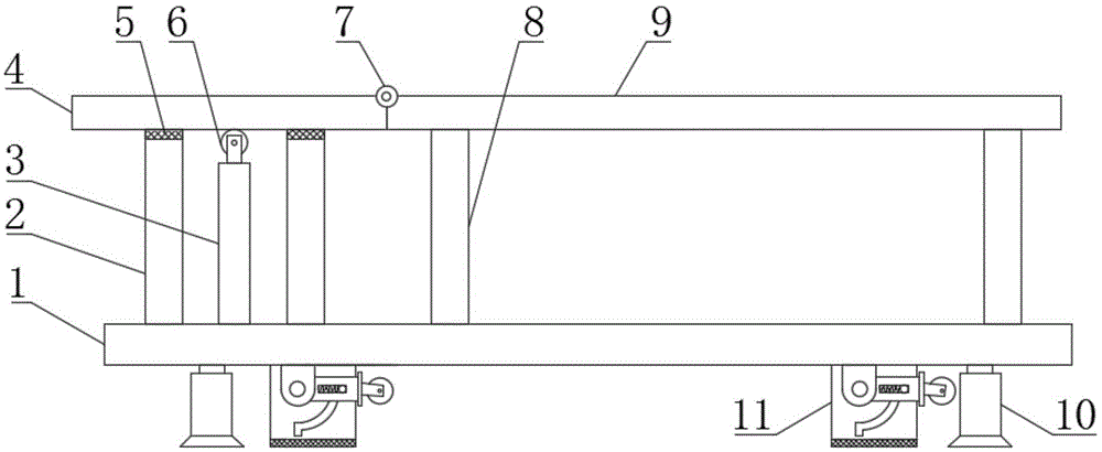 一种内科诊疗床的制作方法