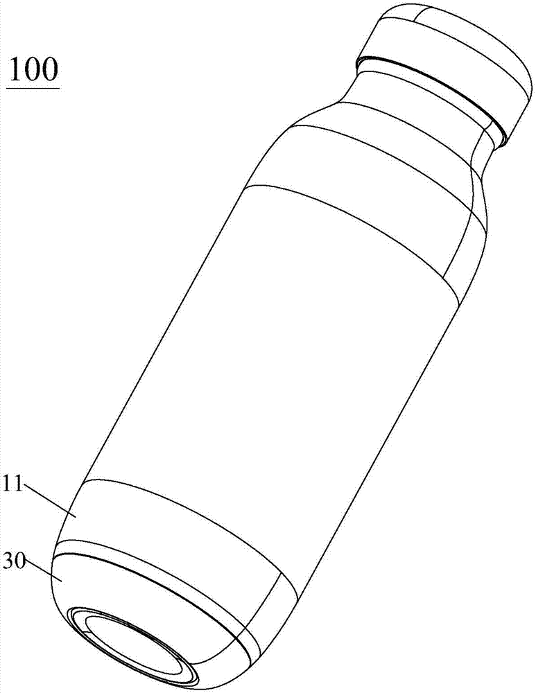 便携式保温瓶及其真空底的制作方法