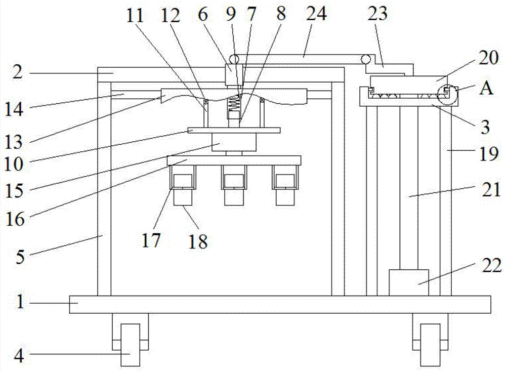 中医内科炙疗固定器的制作方法