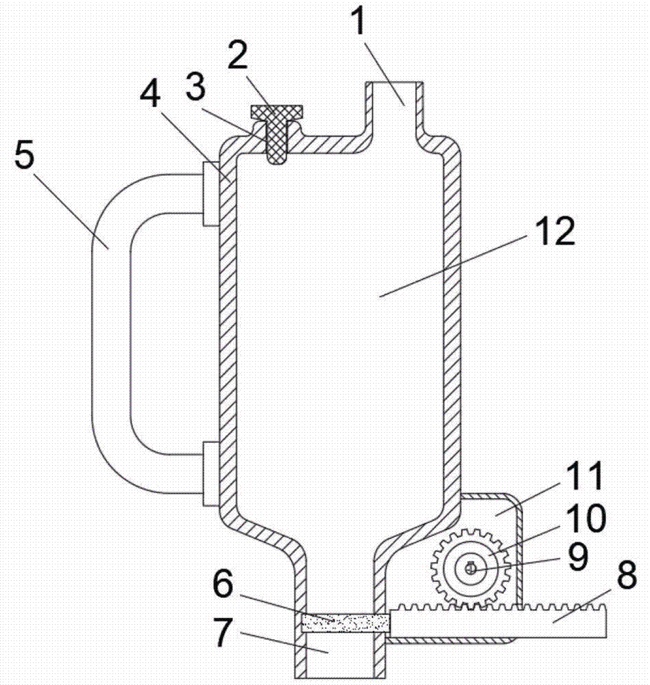 一种反应釜溶剂油添加器的制作方法