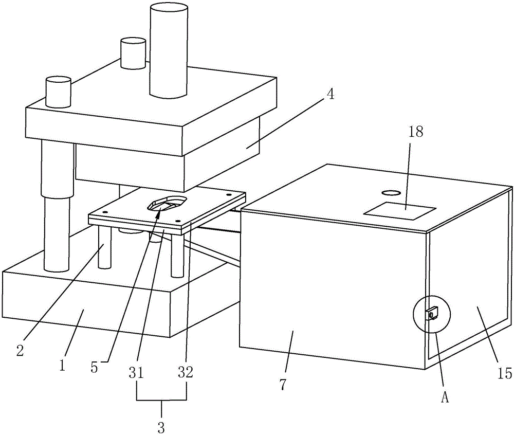 一种条形型材的冲压成型模具的制作方法