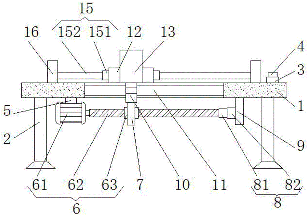 一种方便调节位置的数控机床支座的制作方法