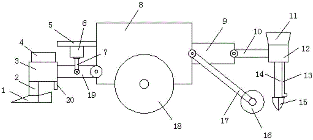 一种变量深施肥精密播种机的制作方法