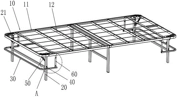 一种简易折叠床架的制作方法