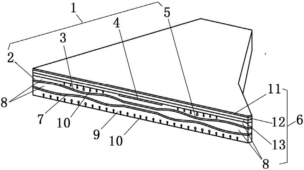 一种缓压空气型床垫的制作方法