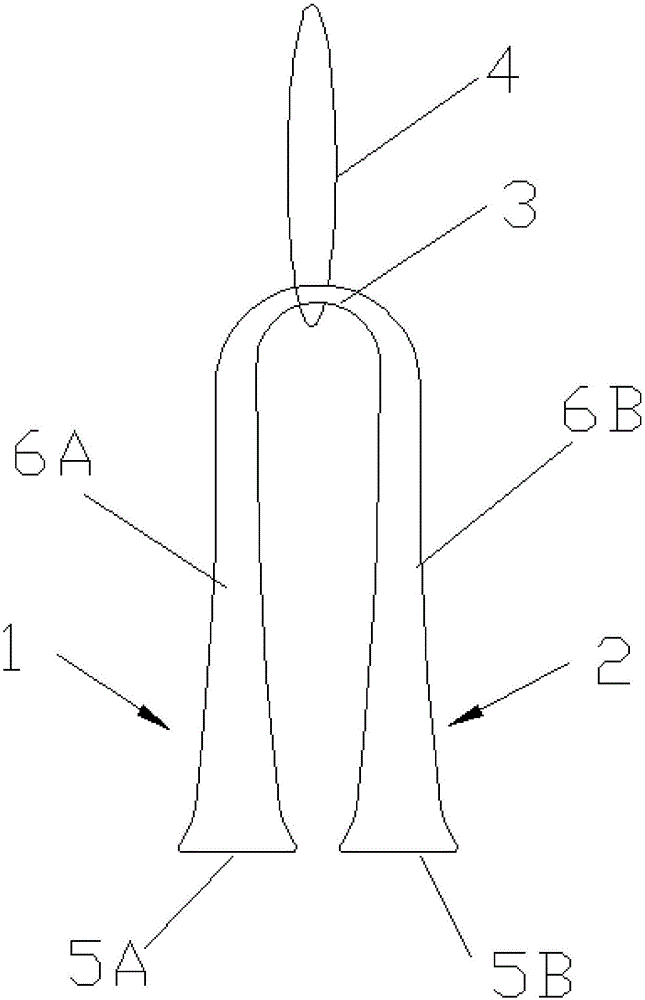 一种双指牵引套的制作方法