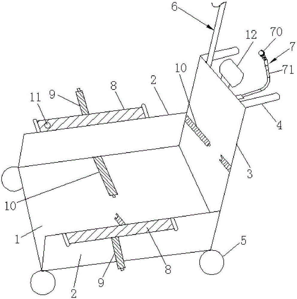 儿童专用输液轮椅的制作方法